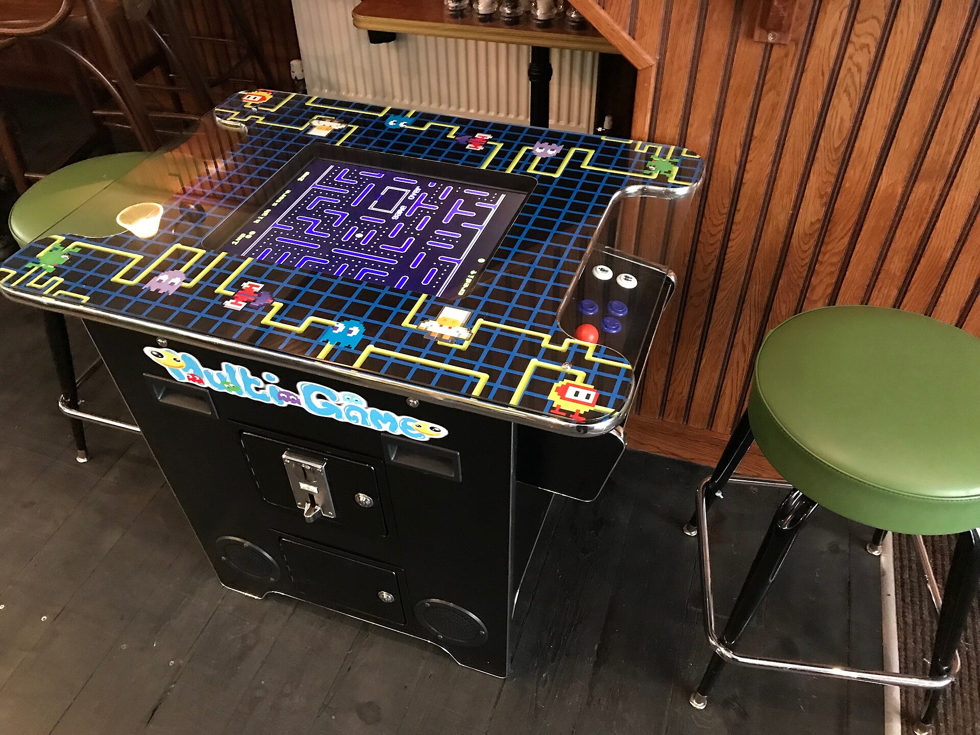 Cabine arcade Pac-Man